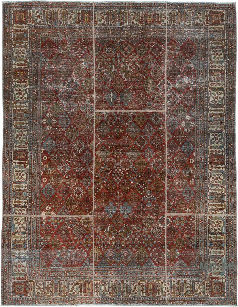 Vintage Turkish Hand-Knotted Rug - 7' 1" x 9' 1" (85" x 109") - K0080992