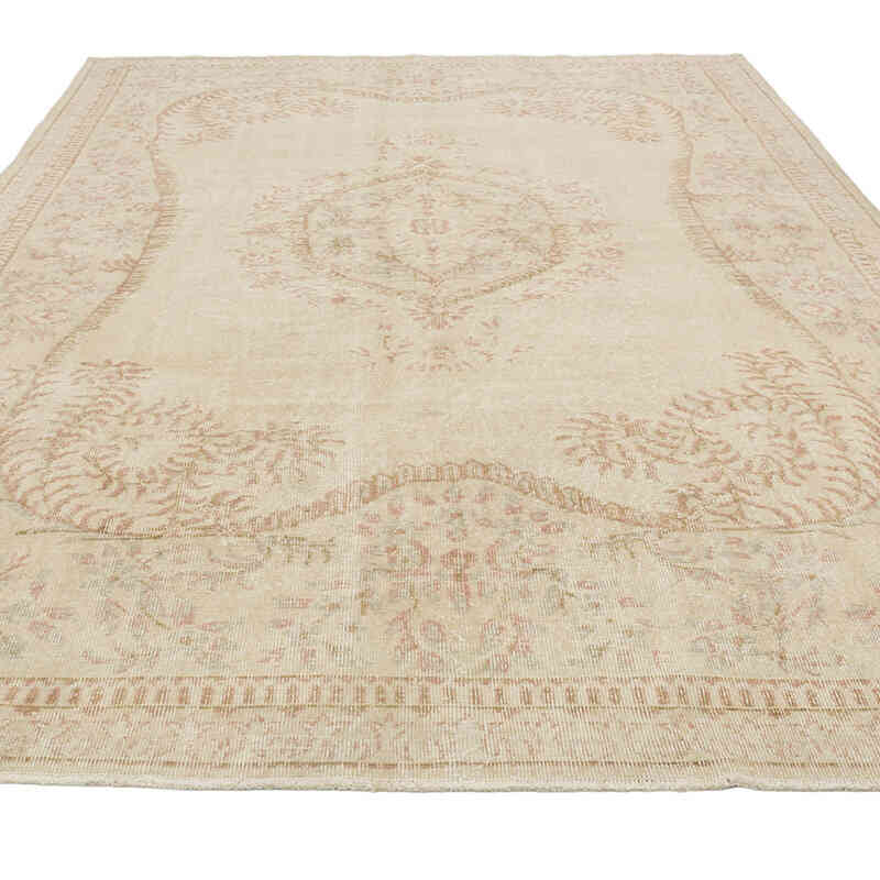 Vintage Turkish Hand-Knotted Rug - 7' 2" x 10' 7" (86" x 127") - K0080996