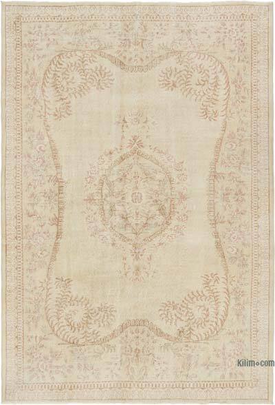 Alfombra Vintage Turca Anudada a Mano - 219 cm x 323 cm