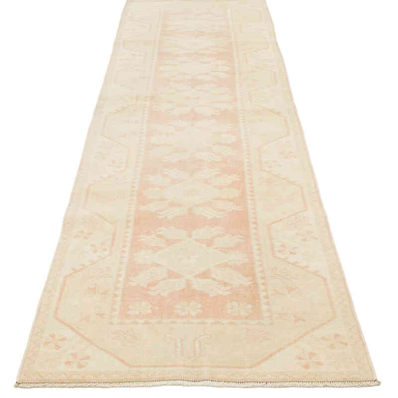 Pasillo Vintage Turco Anudado a Mano - 80 cm x 280 cm - K0080997