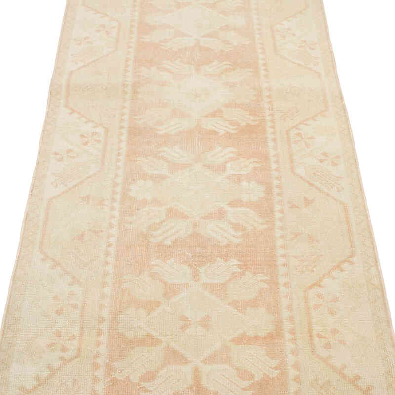 Pasillo Vintage Turco Anudado a Mano - 80 cm x 280 cm - K0080997