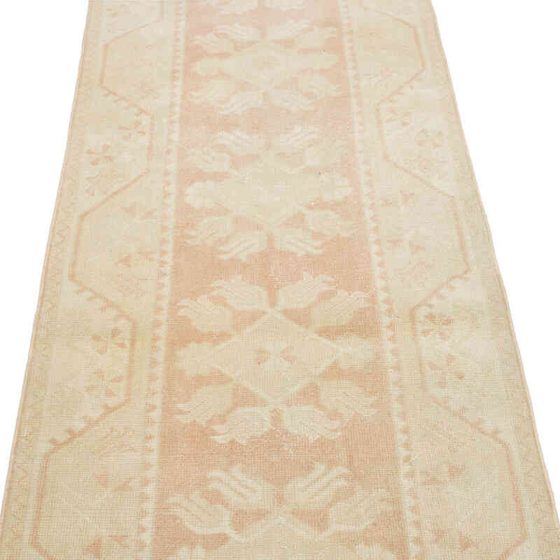 Pasillo Vintage Turco Anudado a Mano - 80 cm x 280 cm - K0080997