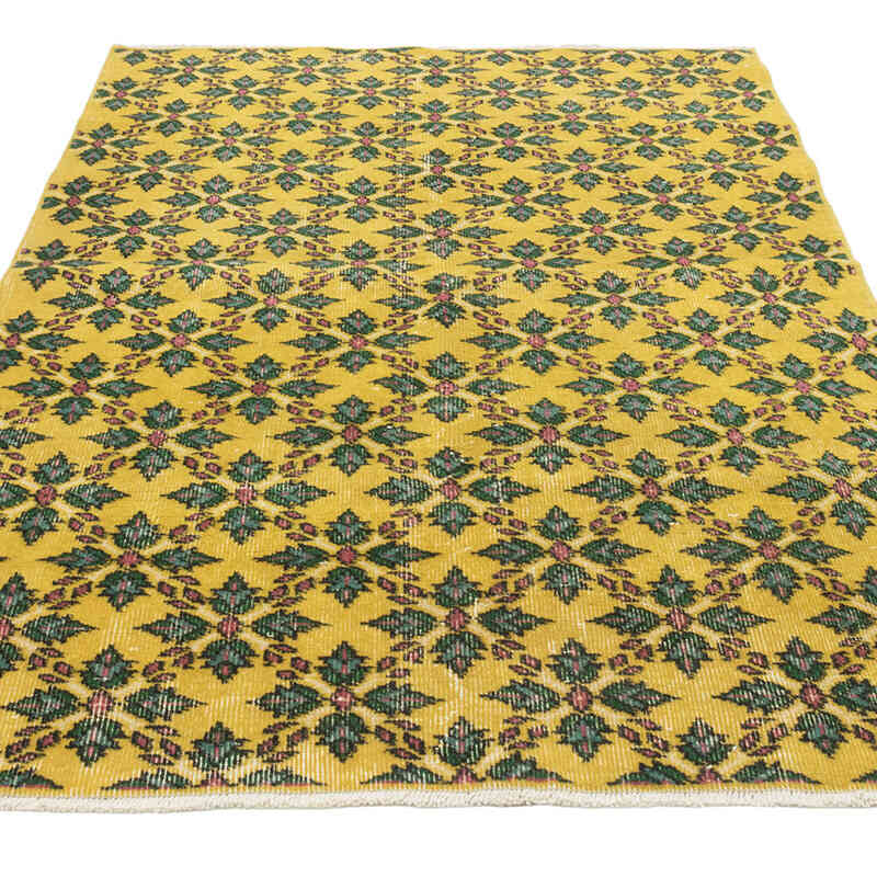 Vintage Turkish Hand-Knotted Rug - 3' 11" x 6' 7" (47" x 79") - K0080999