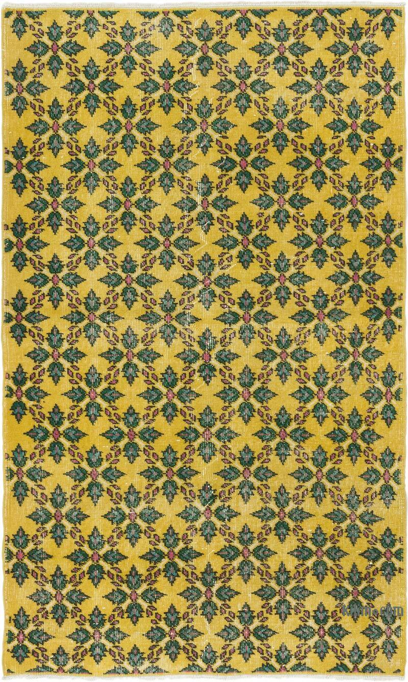 Vintage Turkish Hand-Knotted Rug - 3' 11" x 6' 7" (47" x 79") - K0080999