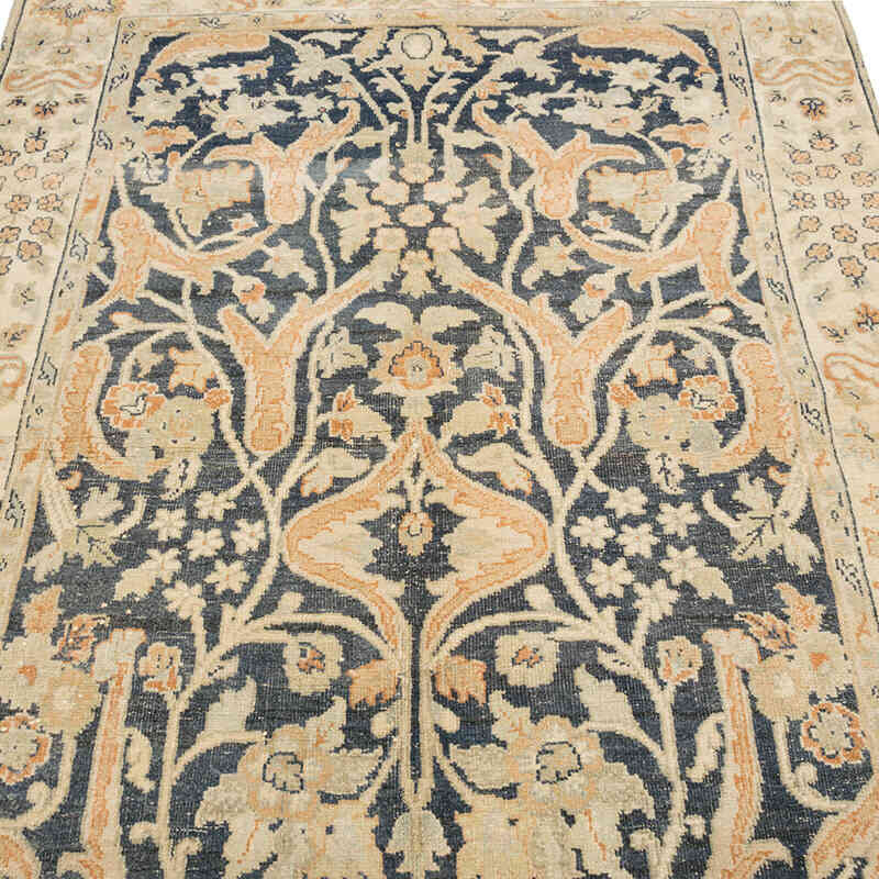 Alfombra Vintage Turca Anudada a Mano - 131 cm x 188 cm - K0081002