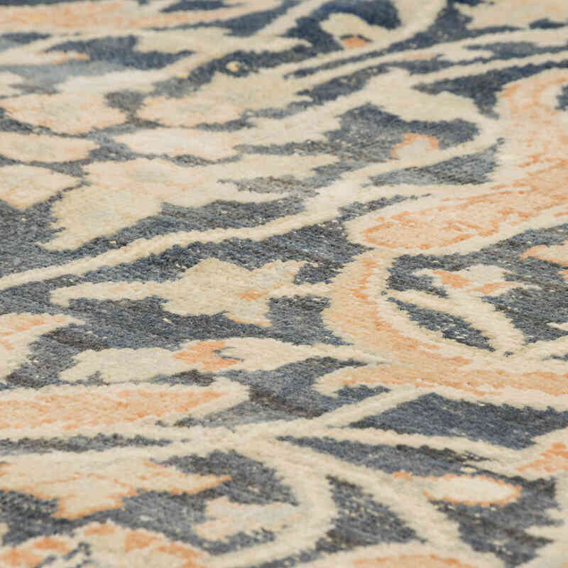 Alfombra Vintage Turca Anudada a Mano - 131 cm x 188 cm - K0081002
