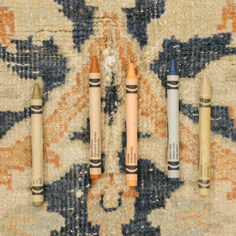 Alfombra Vintage Turca Anudada a Mano - 131 cm x 188 cm - K0081002