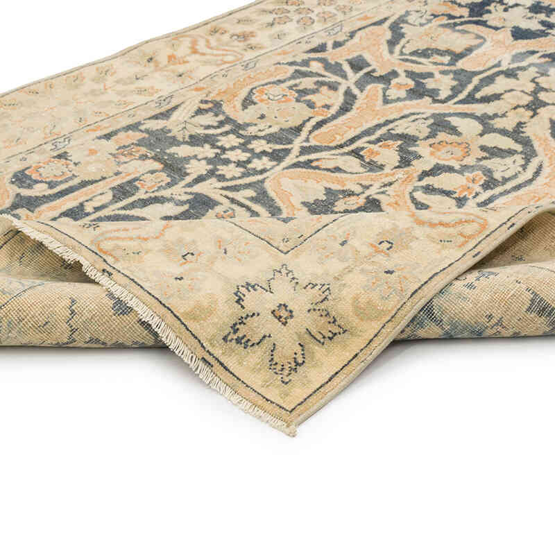 Alfombra Vintage Turca Anudada a Mano - 131 cm x 188 cm - K0081002