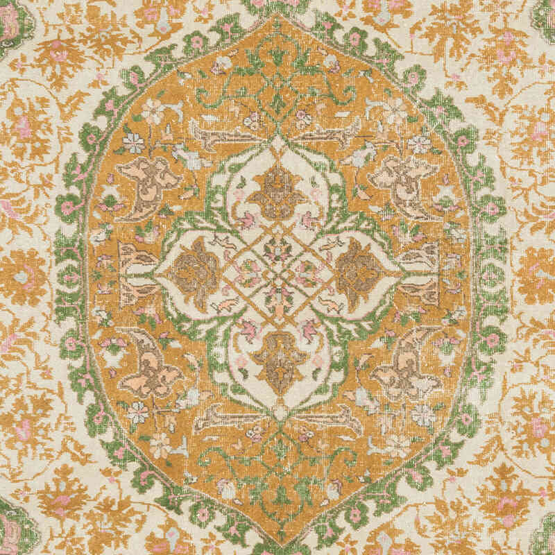 El Dokuma Vintage Halı - 215 cm x 336 cm - K0081003