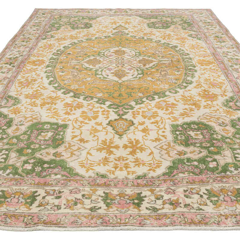 El Dokuma Vintage Halı - 215 cm x 336 cm - K0081003