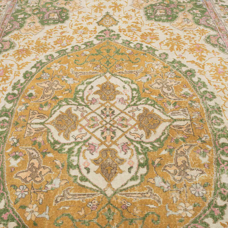 El Dokuma Vintage Halı - 215 cm x 336 cm - K0081003
