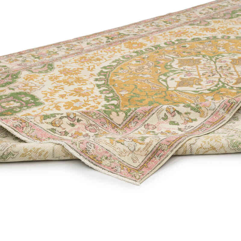 El Dokuma Vintage Halı - 215 cm x 336 cm - K0081003