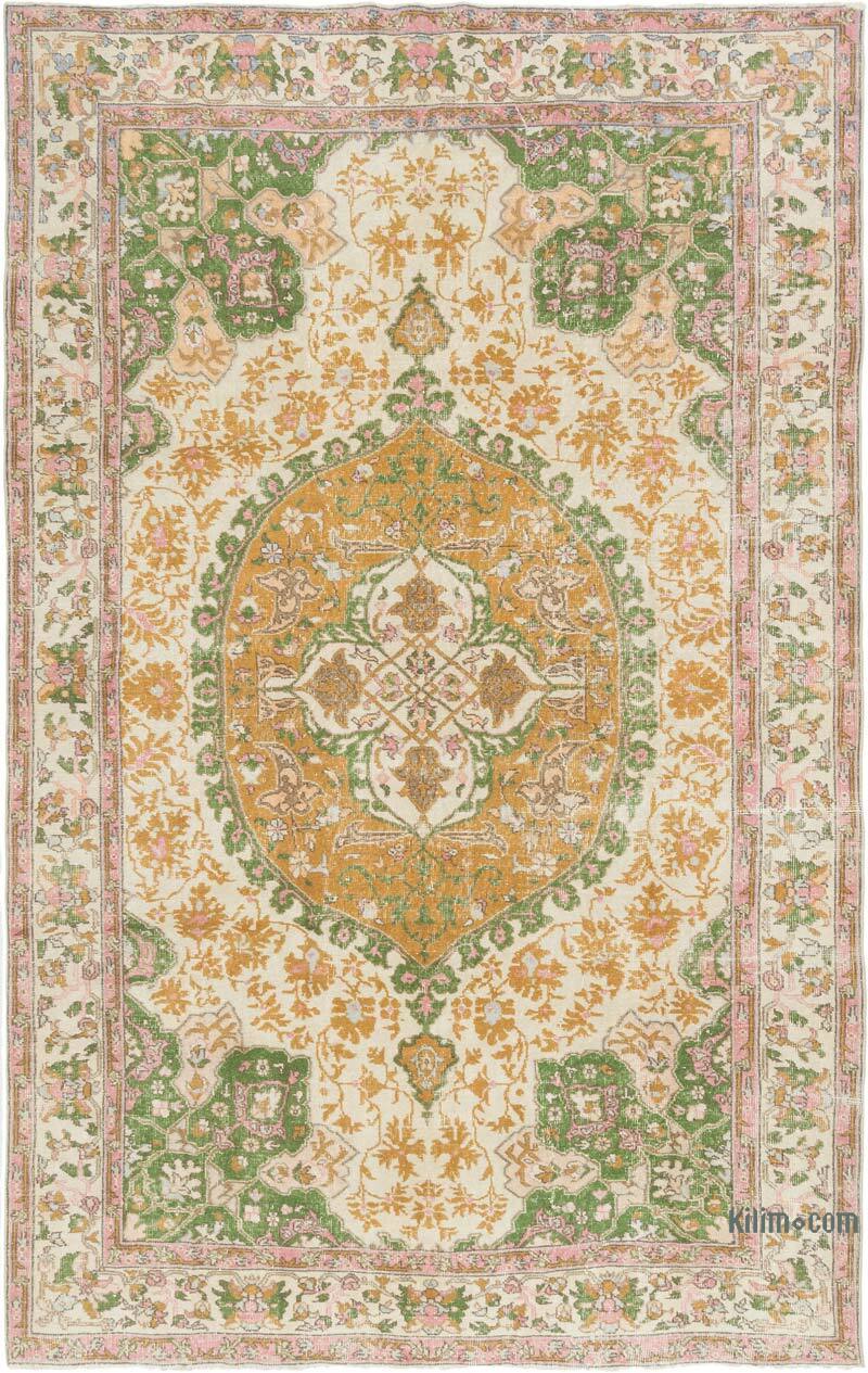 El Dokuma Vintage Halı - 215 cm x 336 cm - K0081003