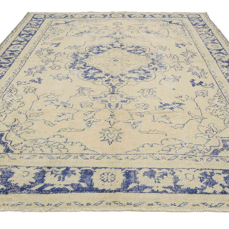 Alfombra Vintage Turca Anudada a Mano - 236 cm x 320 cm - K0081004