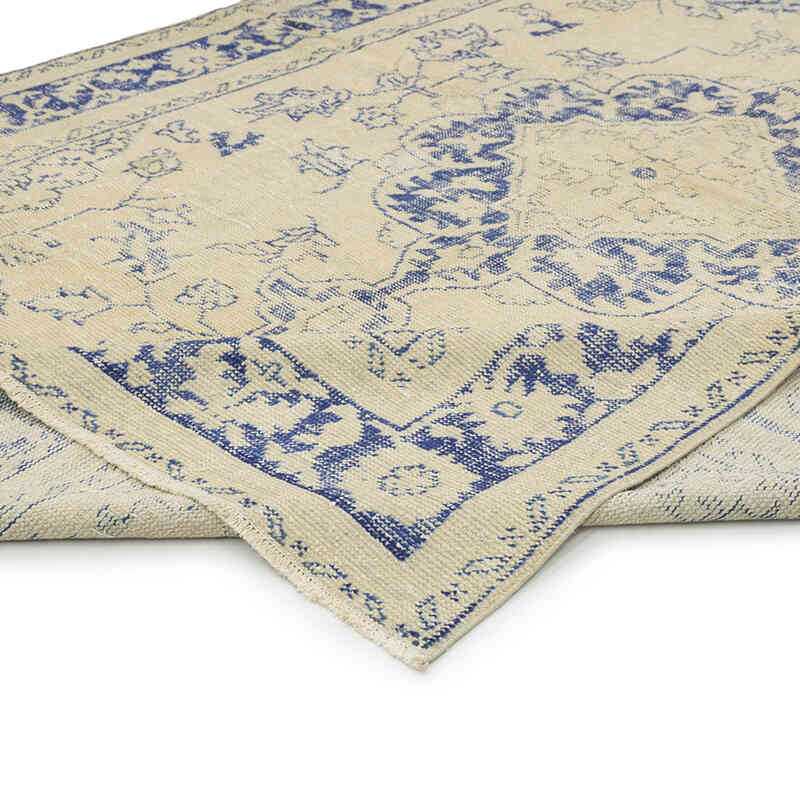 Alfombra Vintage Turca Anudada a Mano - 236 cm x 320 cm - K0081004