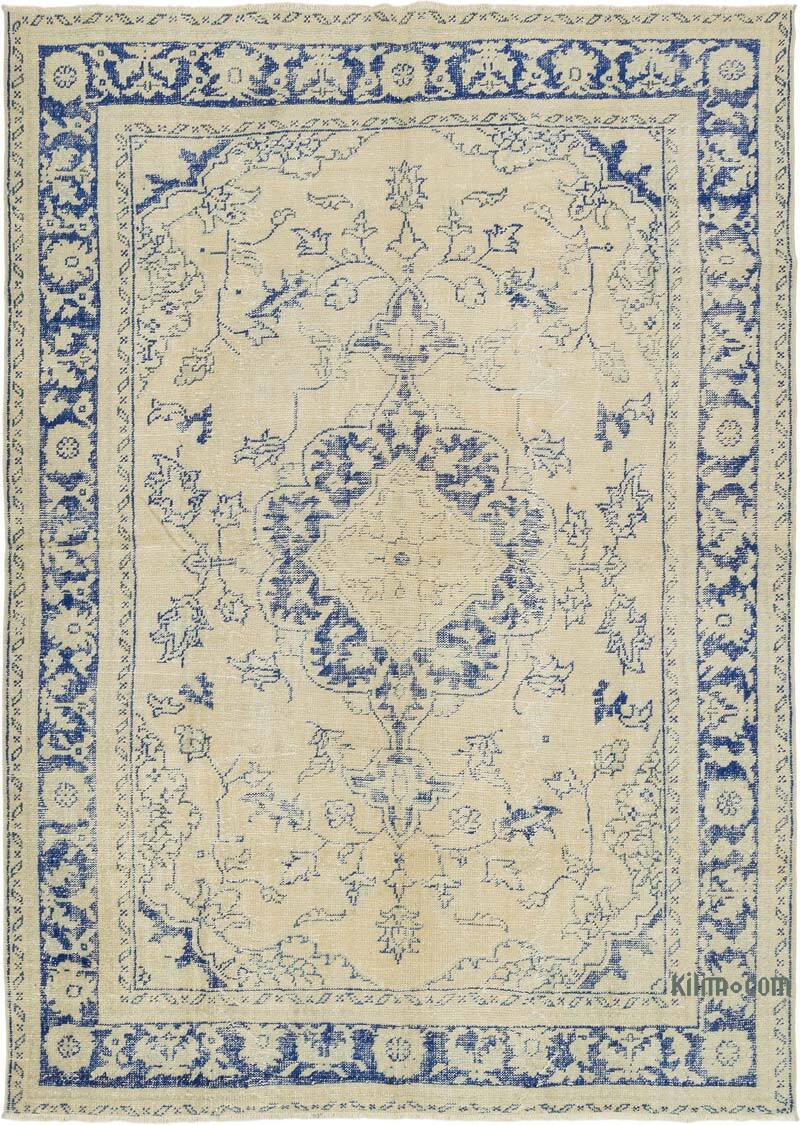 Alfombra Vintage Turca Anudada a Mano - 236 cm x 320 cm - K0081004