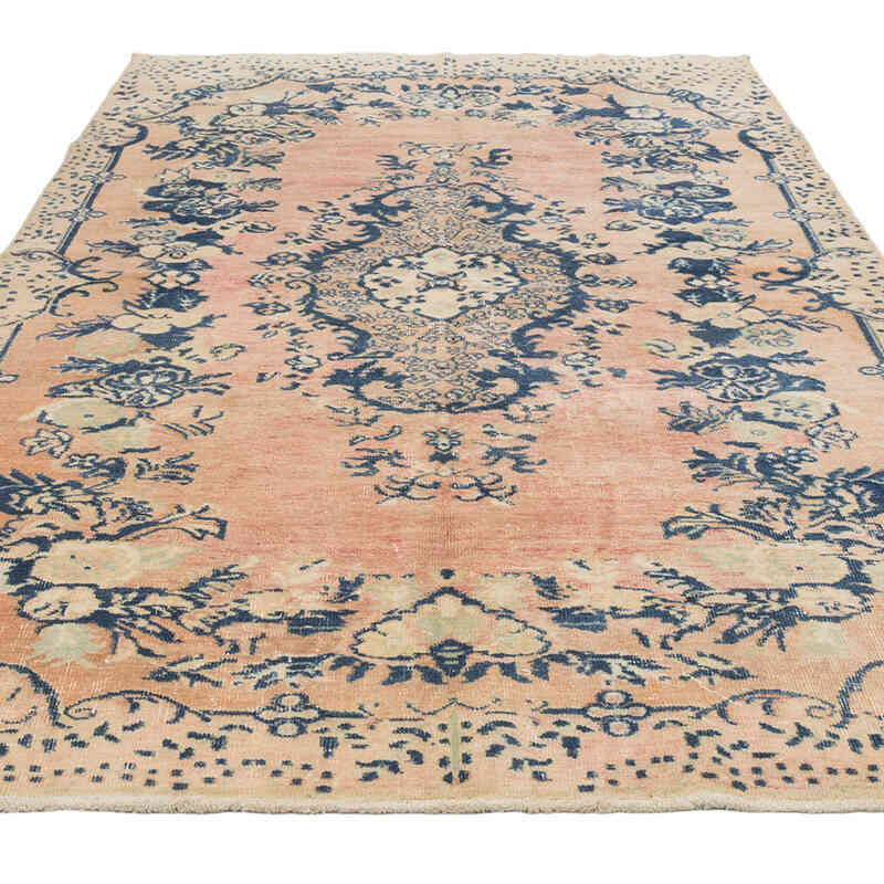 El Dokuma Vintage Halı - 166 cm x 273 cm - K0081005