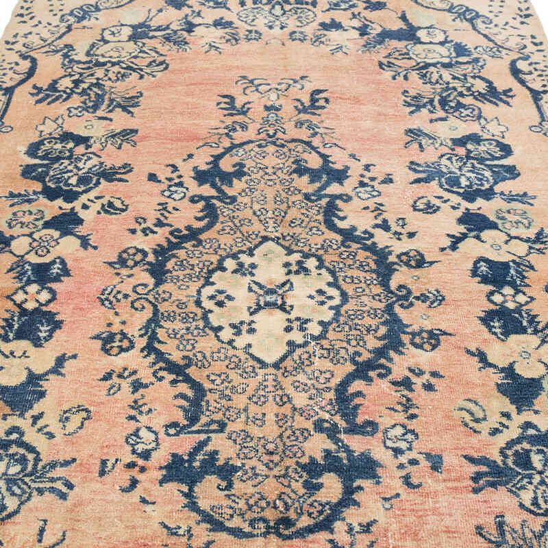 El Dokuma Vintage Halı - 166 cm x 273 cm - K0081005