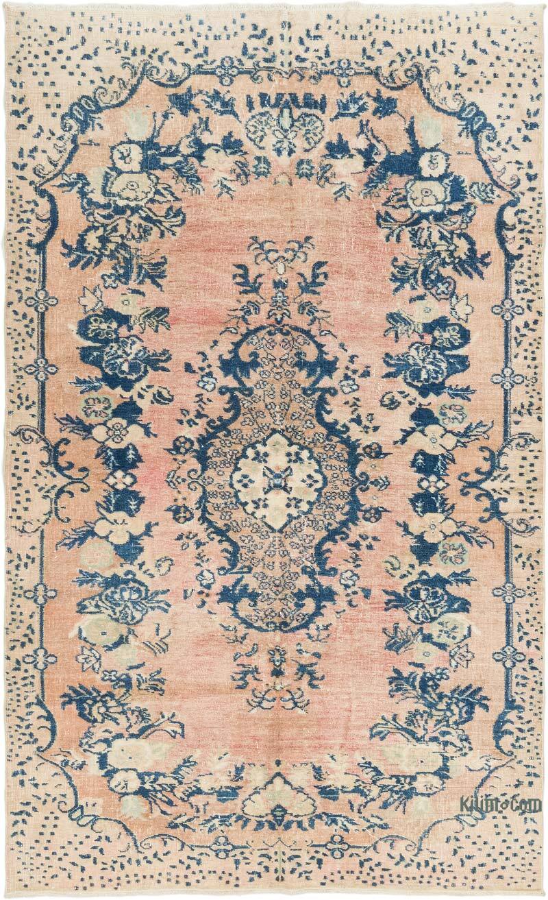El Dokuma Vintage Halı - 166 cm x 273 cm - K0081005