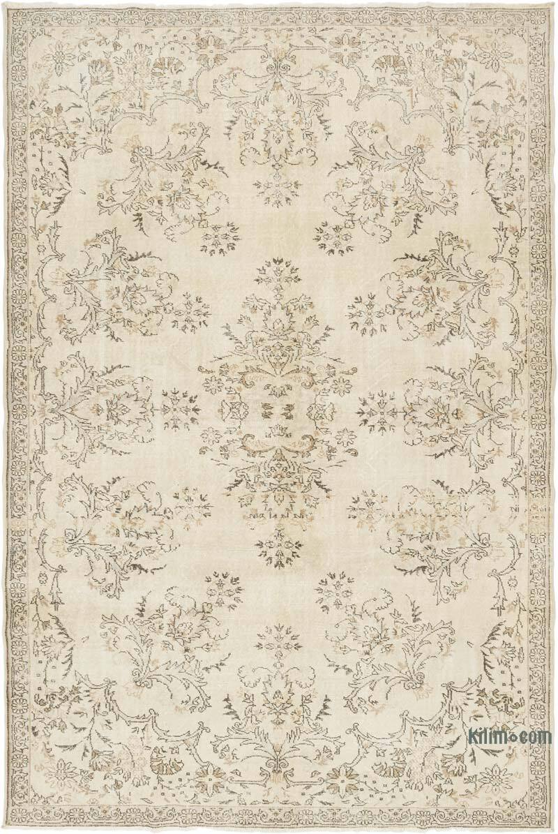 El Dokuma Vintage Halı - 216 cm x 325 cm - K0081006