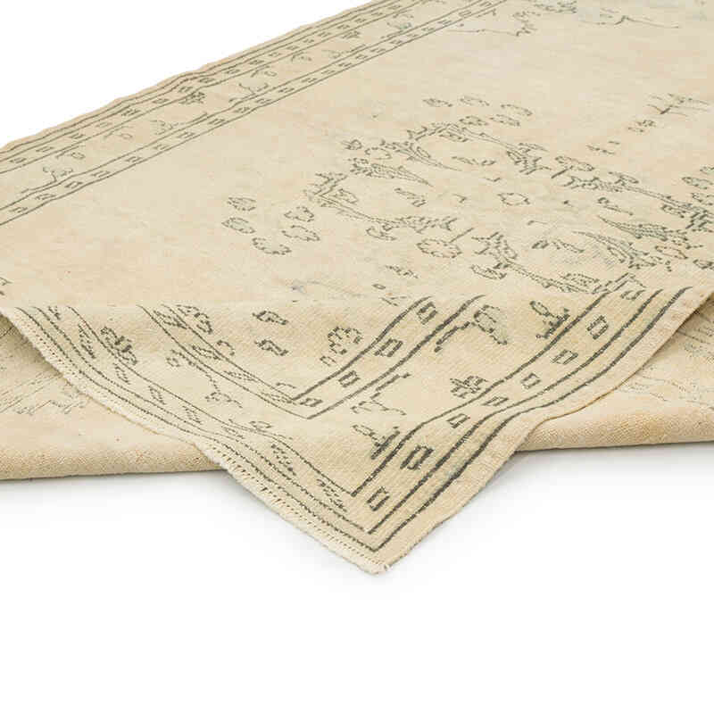 Vintage Turkish Hand-Knotted Rug - 6' 5" x 9' 7" (77" x 115") - K0081009