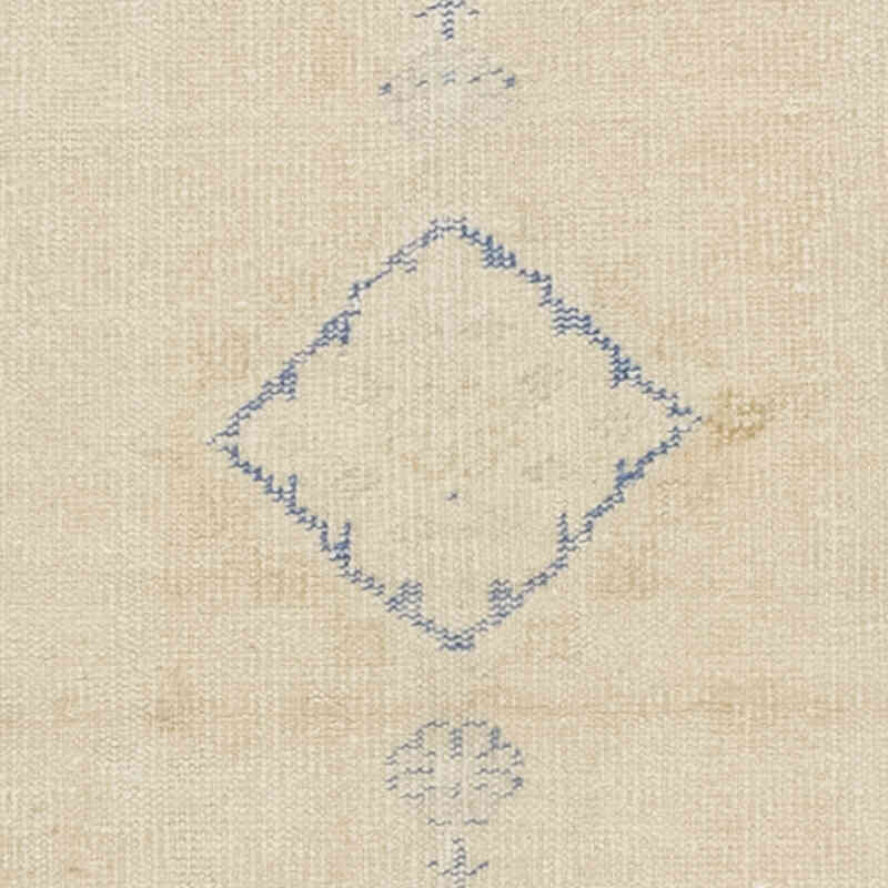 Pasillo Vintage Turco Anudado a Mano - 77 cm x 330 cm - K0081012