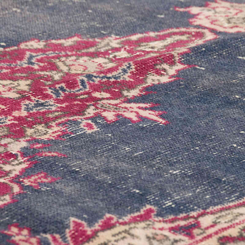 Alfombra Vintage Turca Anudada a Mano - 113 cm x 190 cm - K0081013