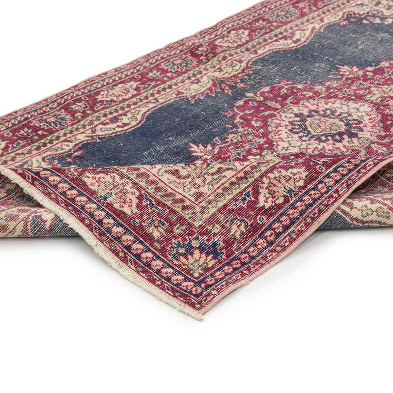 Alfombra Vintage Turca Anudada a Mano - 113 cm x 190 cm - K0081013