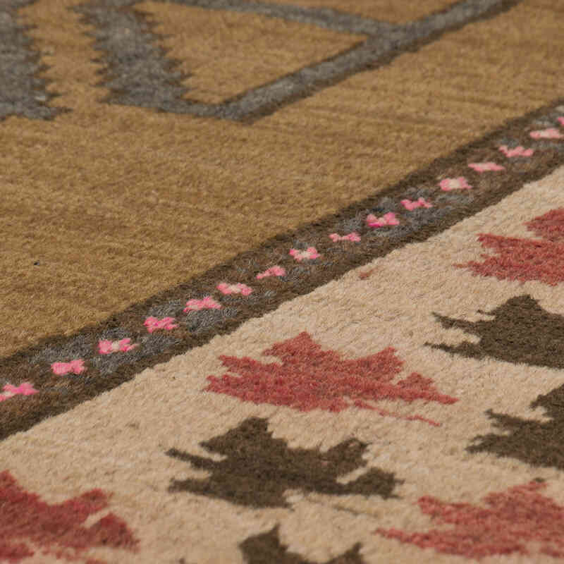 Pasillo Vintage Turco Anudado a Mano - 144 cm x 356 cm - K0081015