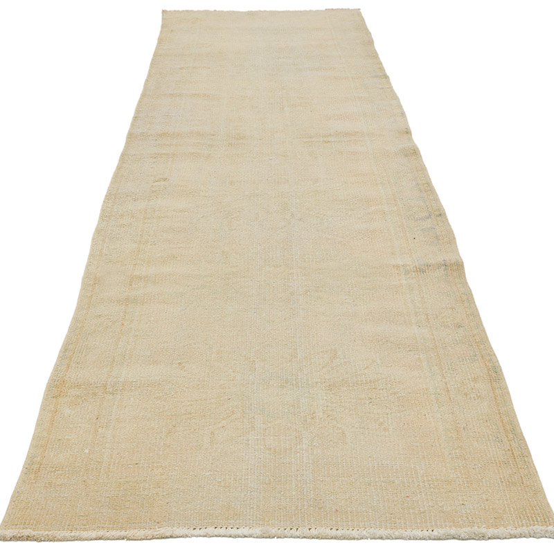 Pasillo Vintage Turco Anudado a Mano - 90 cm x 326 cm - K0081017