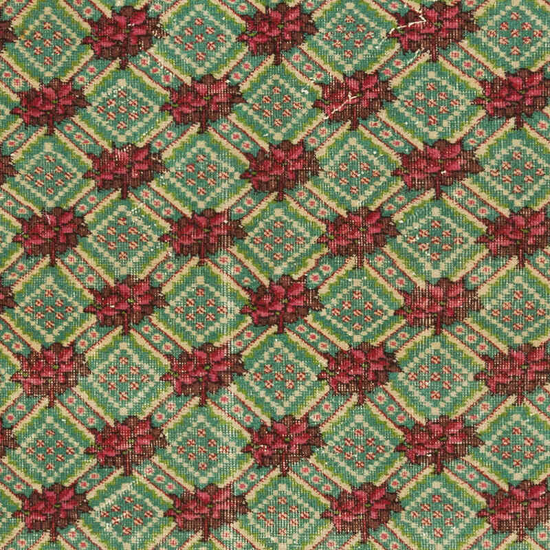 El Dokuma Vintage Halı - 121 cm x 198 cm - K0081020
