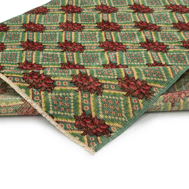 El Dokuma Vintage Halı - 121 cm x 198 cm - K0081020