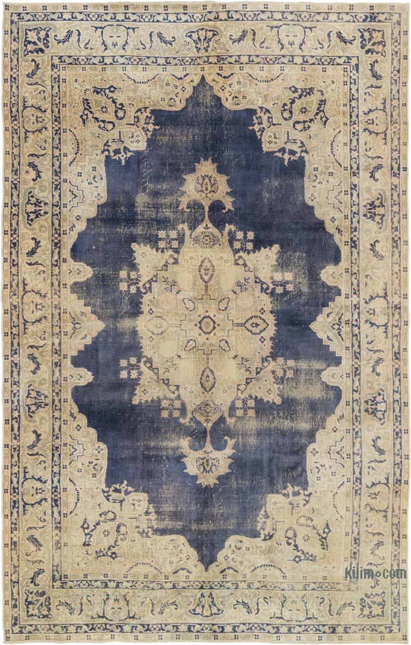 Alfombra Vintage Turca Anudada a Mano - 200 cm x 312 cm - K0081021