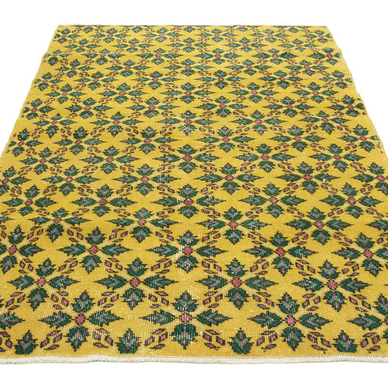 El Dokuma Vintage Halı - 120 cm x 203 cm - K0081023
