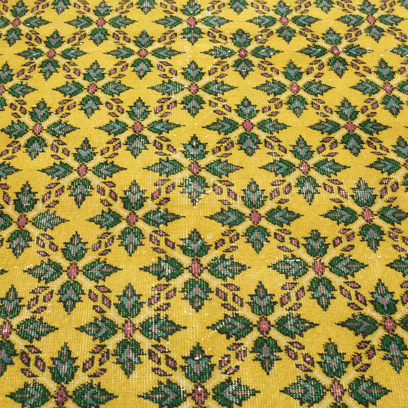 El Dokuma Vintage Halı - 120 cm x 203 cm - K0081023