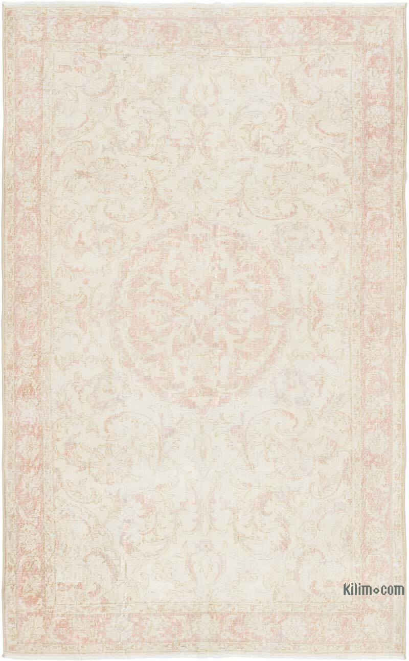El Dokuma Vintage Halı - 162 cm x 264 cm - K0081024
