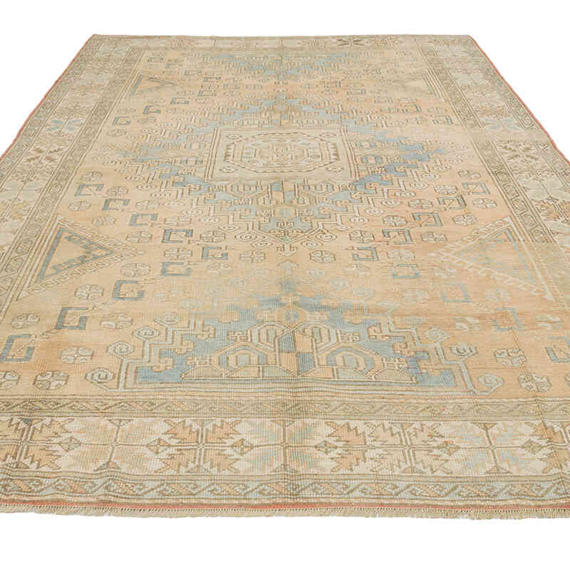 Vintage Turkish Hand-Knotted Rug - 6' 8" x 10' 6" (80" x 126") - K0081025