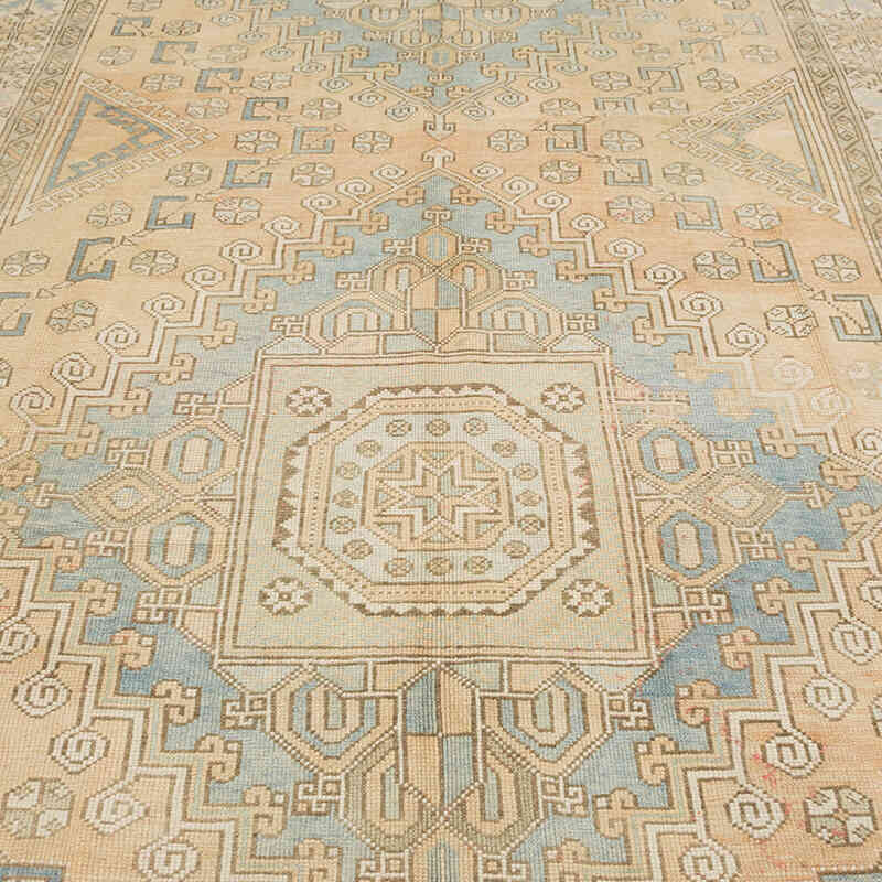 Vintage Turkish Hand-Knotted Rug - 6' 8" x 10' 6" (80" x 126") - K0081025