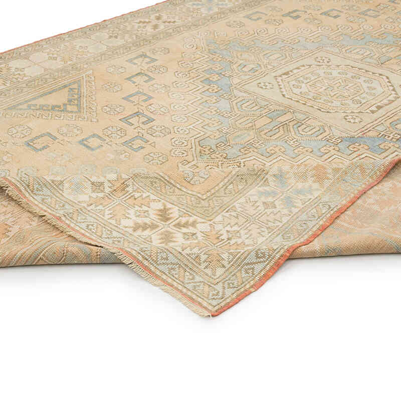 Vintage Turkish Hand-Knotted Rug - 6' 8" x 10' 6" (80" x 126") - K0081025