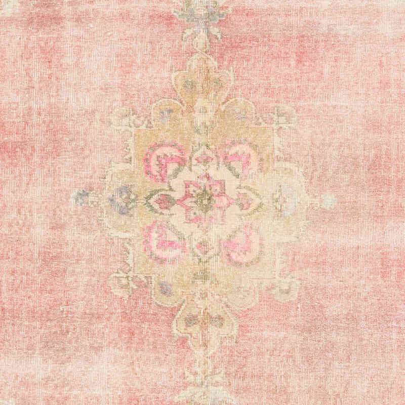 Vintage Turkish Hand-Knotted Rug - 5' 11" x 8' 7" (71" x 103") - K0081026
