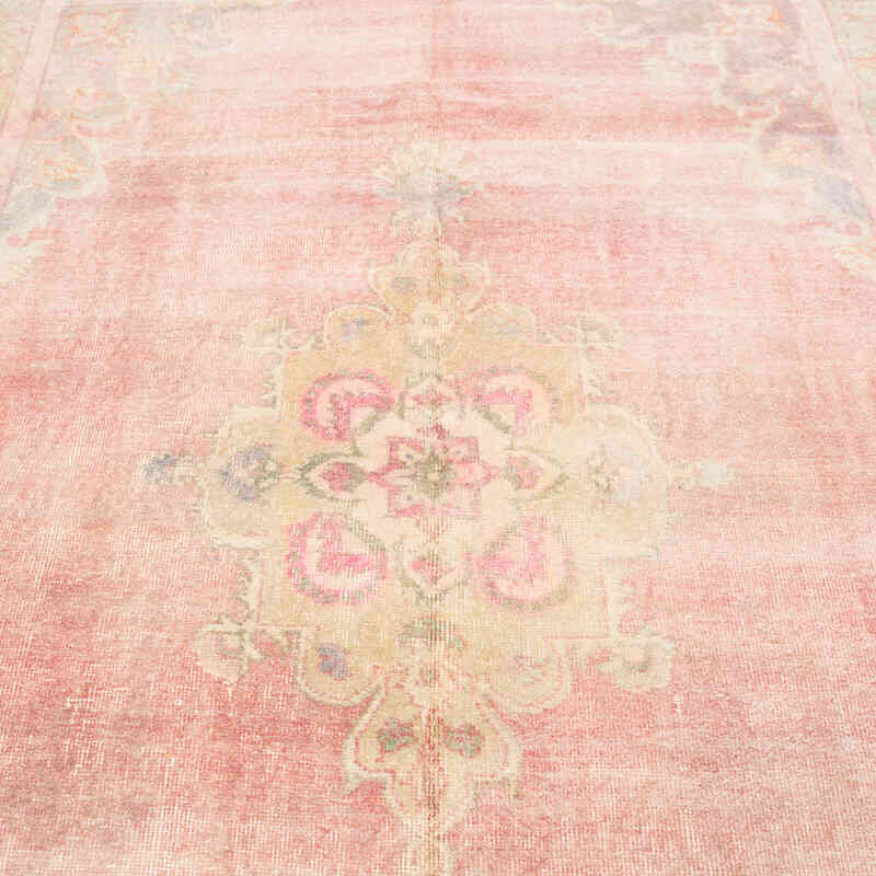 Vintage Turkish Hand-Knotted Rug - 5' 11" x 8' 7" (71" x 103") - K0081026