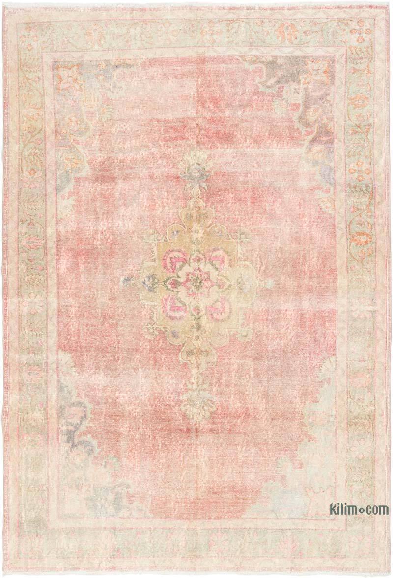 Vintage Turkish Hand-Knotted Rug - 5' 11" x 8' 7" (71" x 103") - K0081026