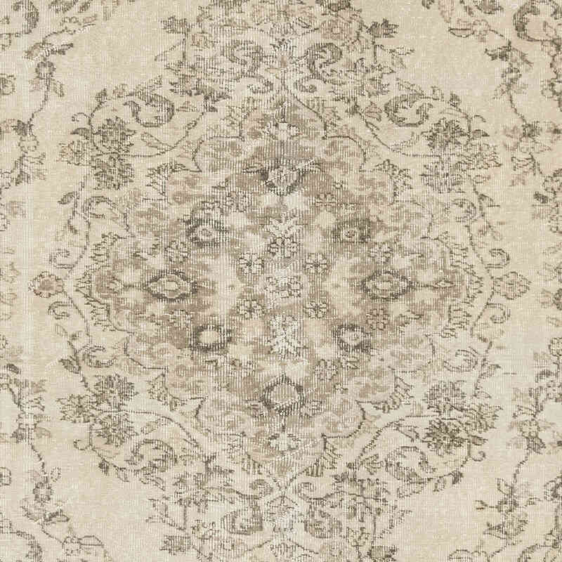 Alfombra Vintage Turca Anudada a Mano - 204 cm x 285 cm - K0081027