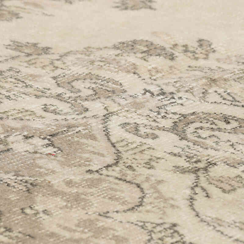 Alfombra Vintage Turca Anudada a Mano - 204 cm x 285 cm - K0081027