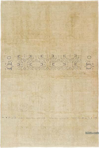 Vintage Turkish Hand-Knotted Rug - 6' 5" x 9' 8" (77" x 116")