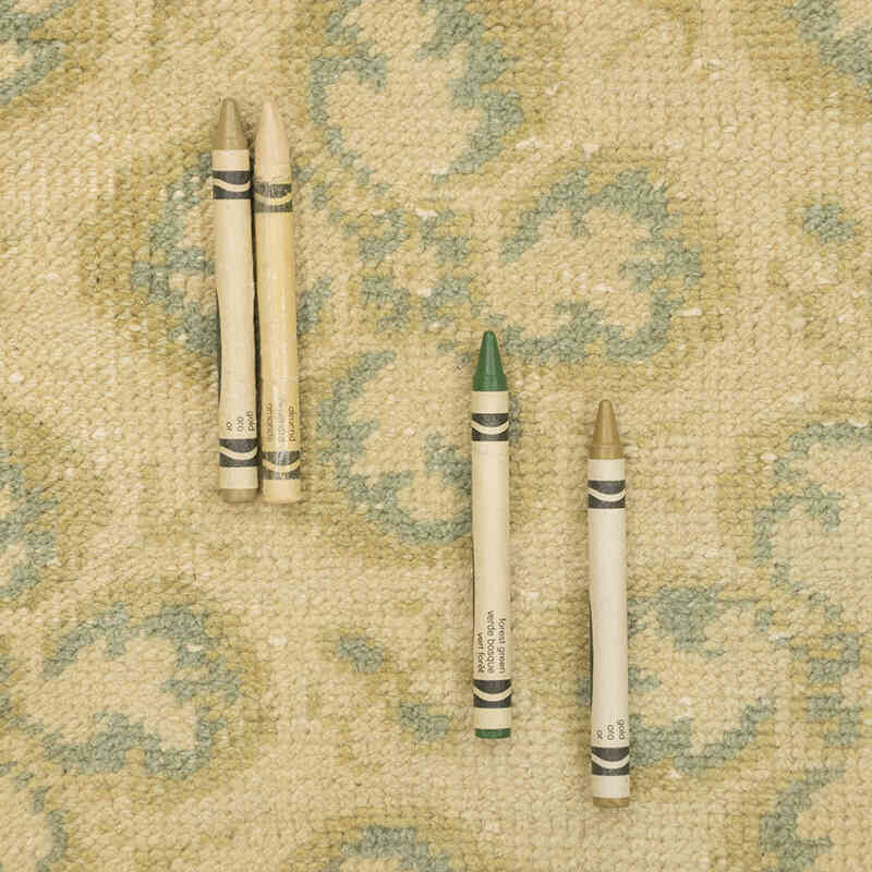 Alfombra Vintage Turca Anudada a Mano - 174 cm x 267 cm - K0081029
