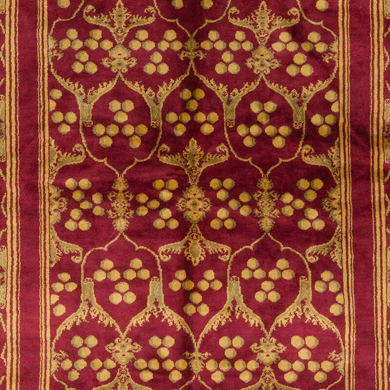 El Dokuma Vintage Halı - 182 cm x 258 cm - K0081030