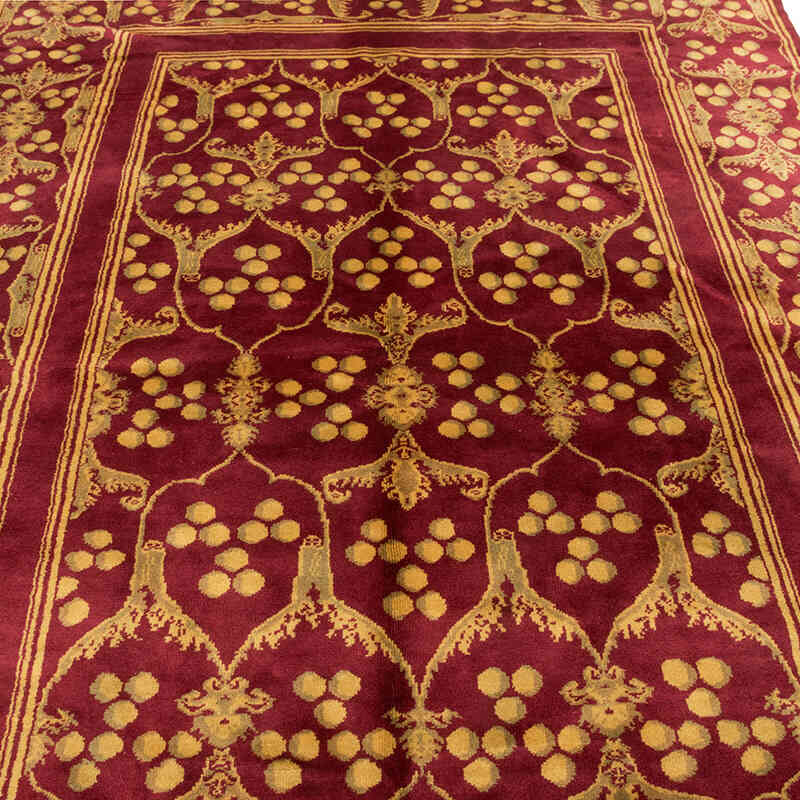 El Dokuma Vintage Halı - 182 cm x 258 cm - K0081030