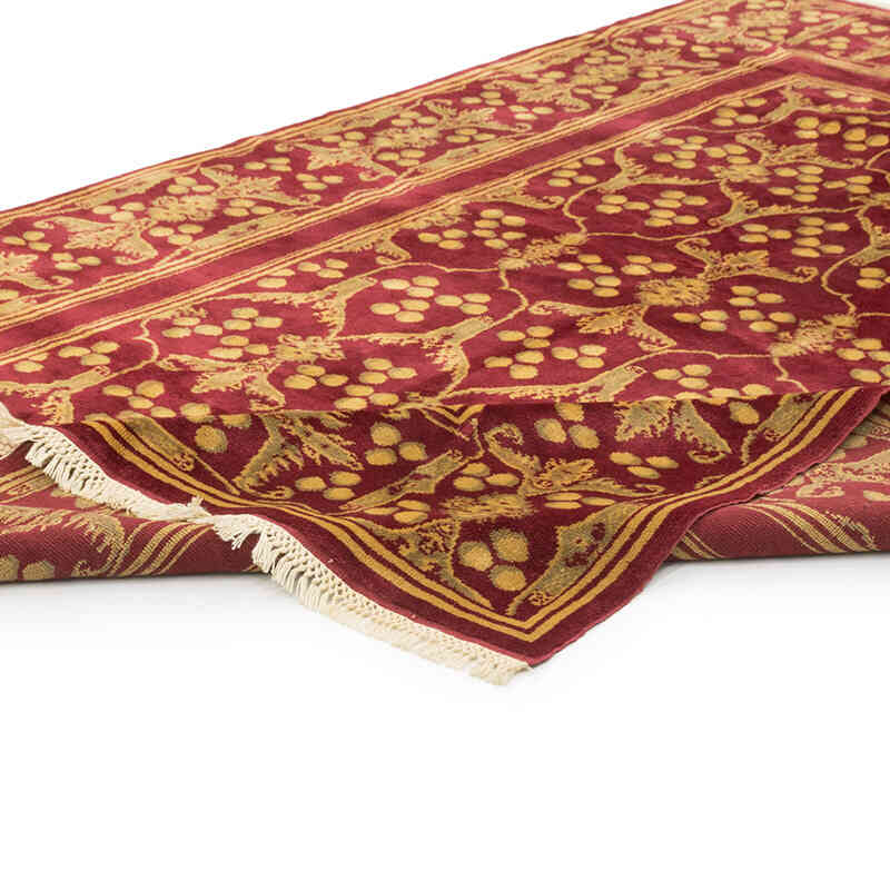 El Dokuma Vintage Halı - 182 cm x 258 cm - K0081030