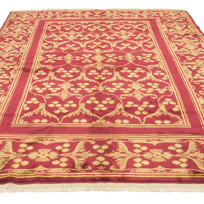 El Dokuma Vintage Halı - 182 cm x 258 cm - K0081030